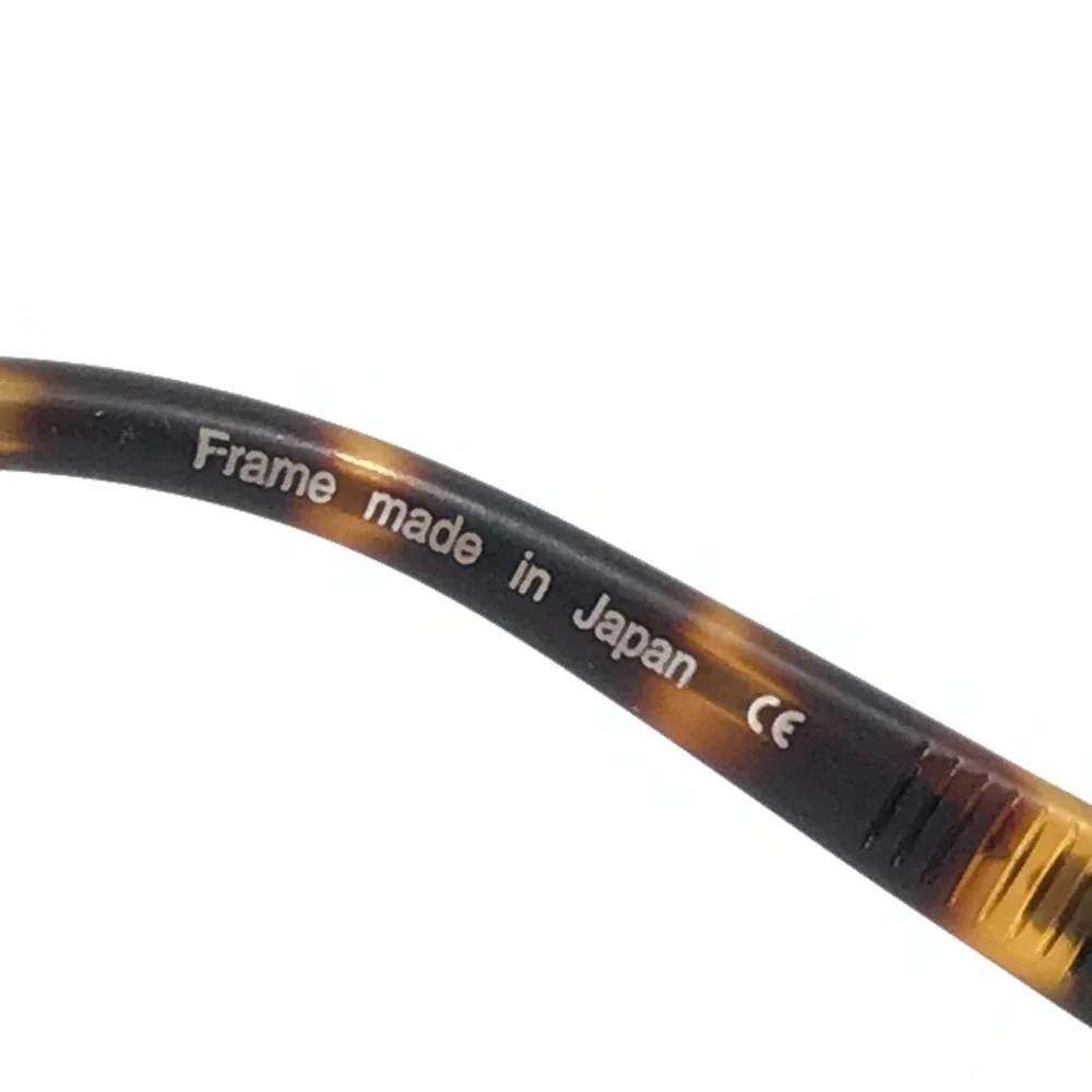 Matsuda Eyeglasses Frames M2024 SBR Brown Havana Gold Round Full Rim 45-21-144